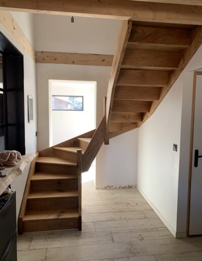 Escaliers et garde-corps dans les Landes